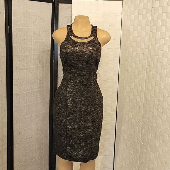 BRAND NEW BISSOU BISSOU SLEEVELESS SHEATH DRESS - Picture 1 of 14